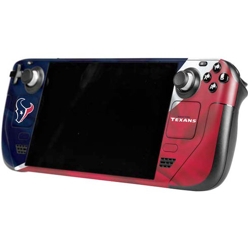 NFL Houston Texans Steam Deck Handheld Gaming Computer Skin
